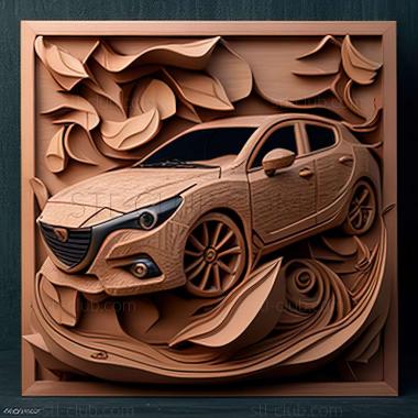 3D модель Mazda3 MPS (STL)